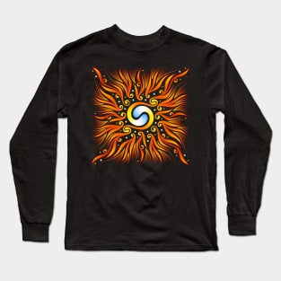 Wind from the south | Mystical mandala Long Sleeve T-Shirt